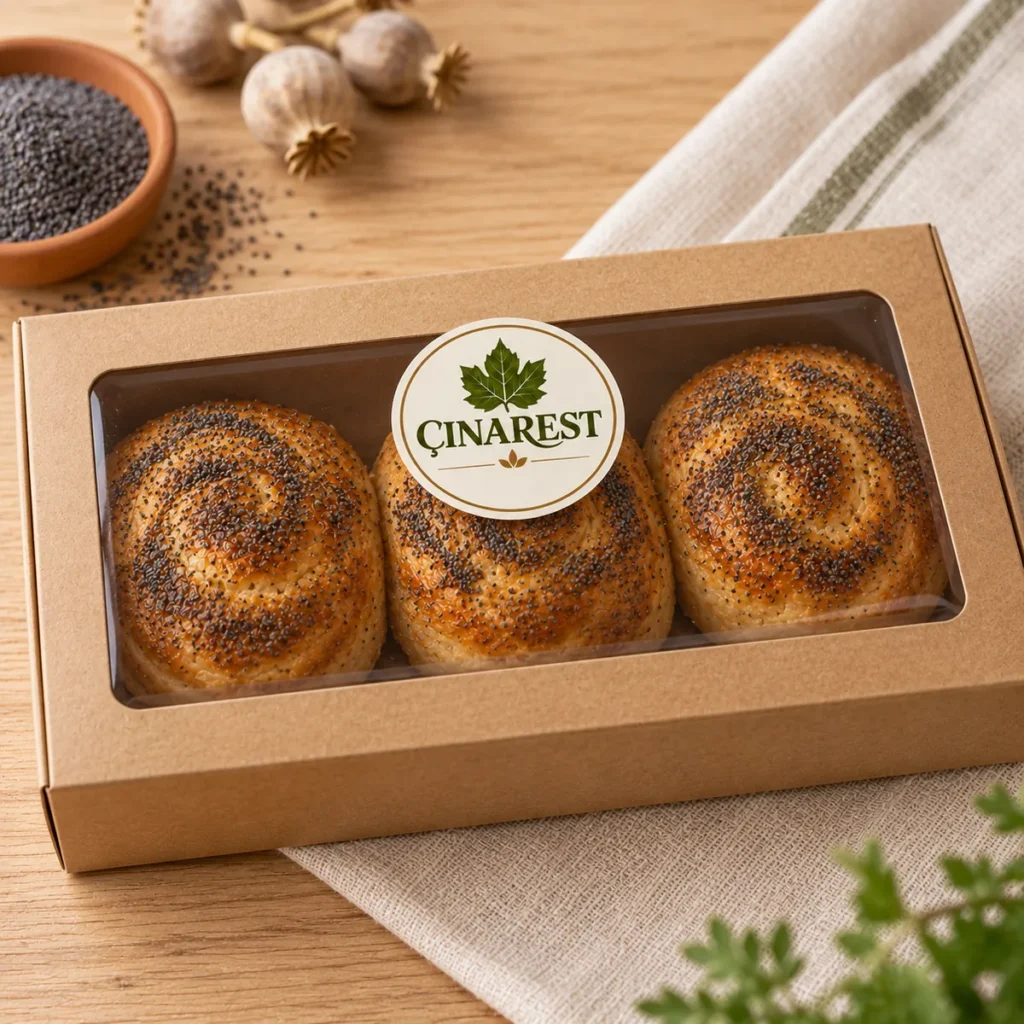 Haşhaşlı Çörek (3’lü)